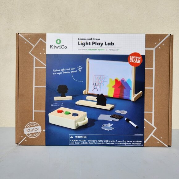 KiwiCo Kiwi Co. Light Play Lab Shadows Color Science Kit STEM DIY Craft Set NEW - Picture 2 of 10